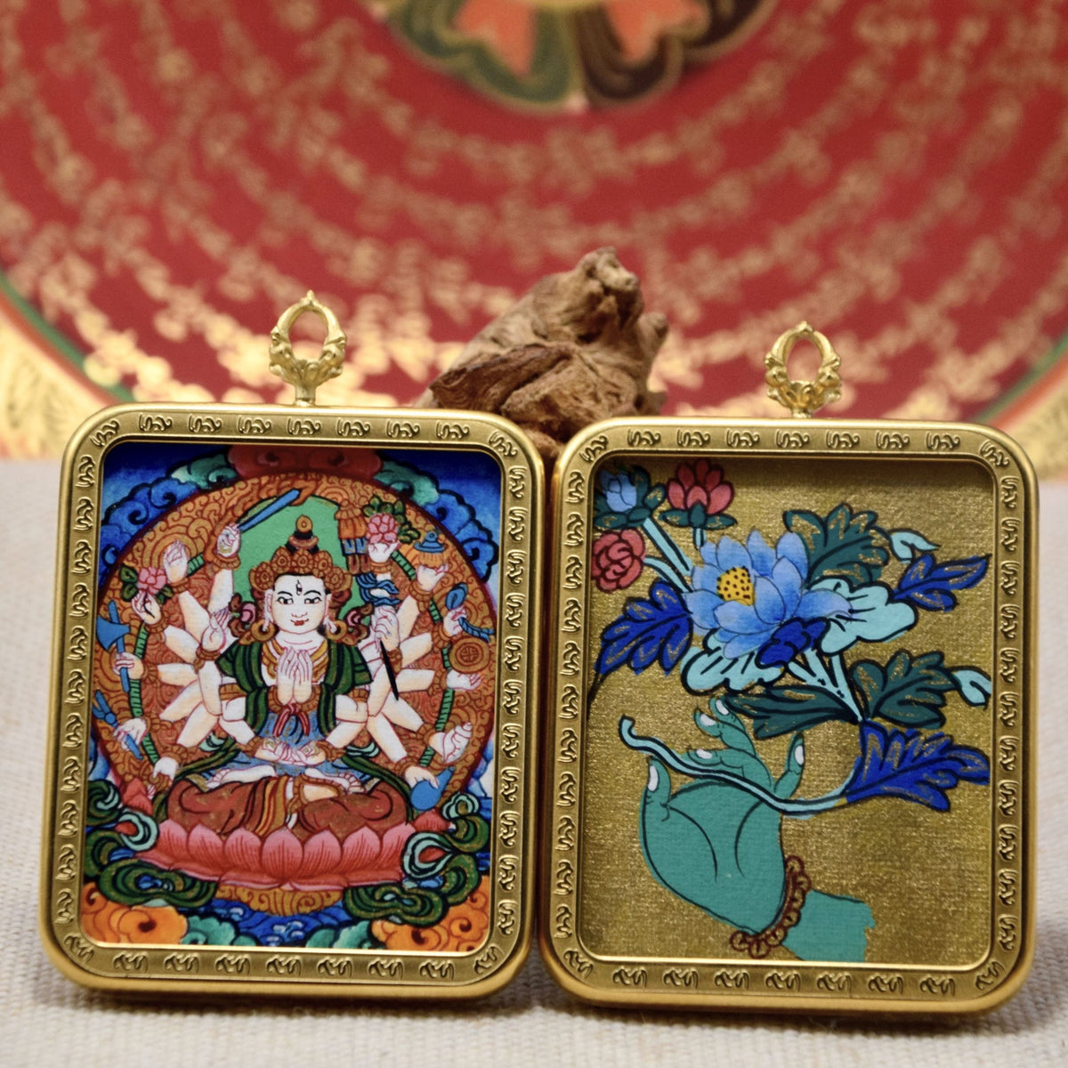 Thangka of Bodhisattva Cundi: 18 Arms of Wisdom · Mother of All Buddhas
