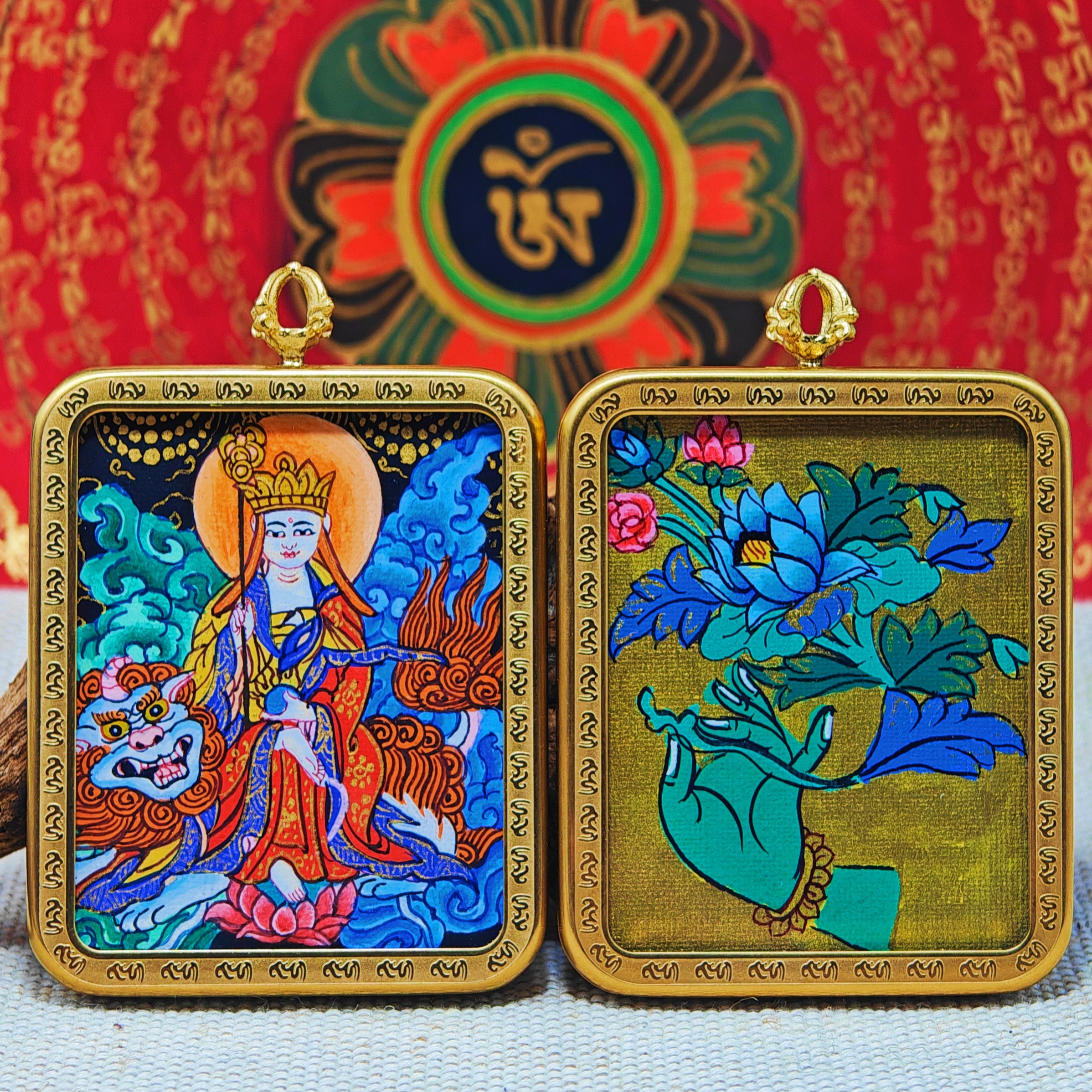 Ksitigarbha Bodhisattva Thangka: The Great Vow Deity · Savior of the Six Realms · Lord of Jiuhua Sacred Realm